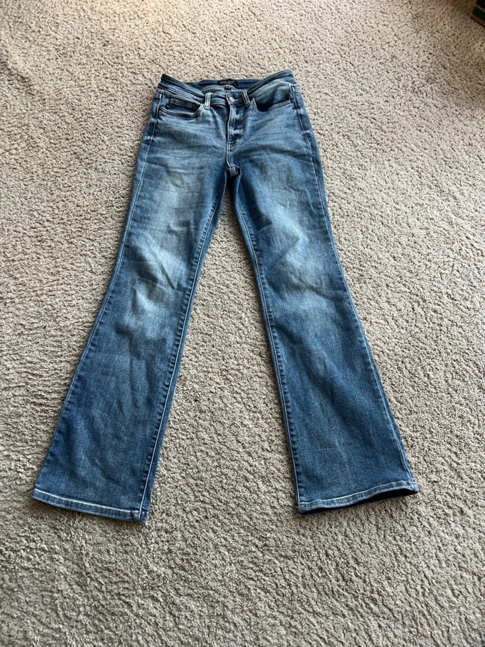 SOLD Blue  Mid Wash bootcut  Jeans - size 5/27